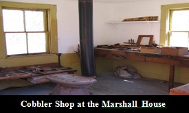 Cobbler Shop at the Marshall House