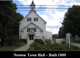 Newton Town Hall - Built 1889