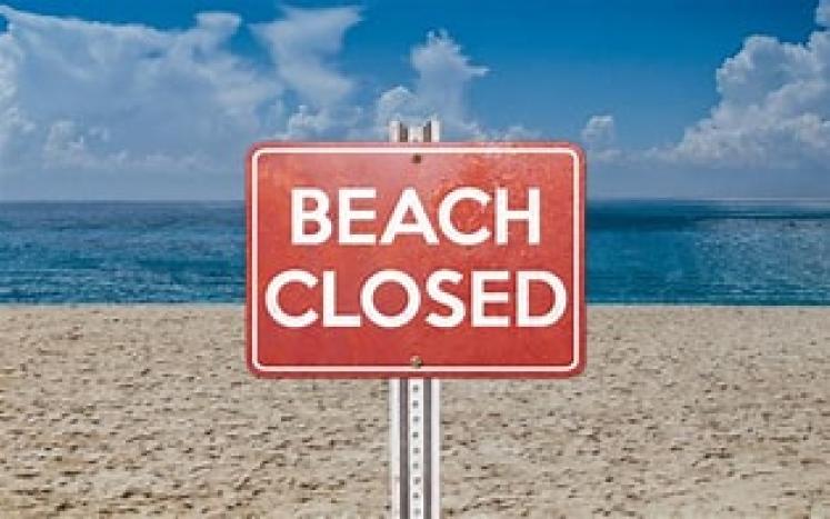 Town Beach Closed